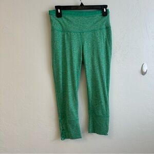 Prana Vibrant Green Cropped Leggings